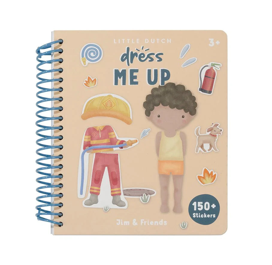 LITTLE DUTCH AANKLEED- EN STICKERBOEK