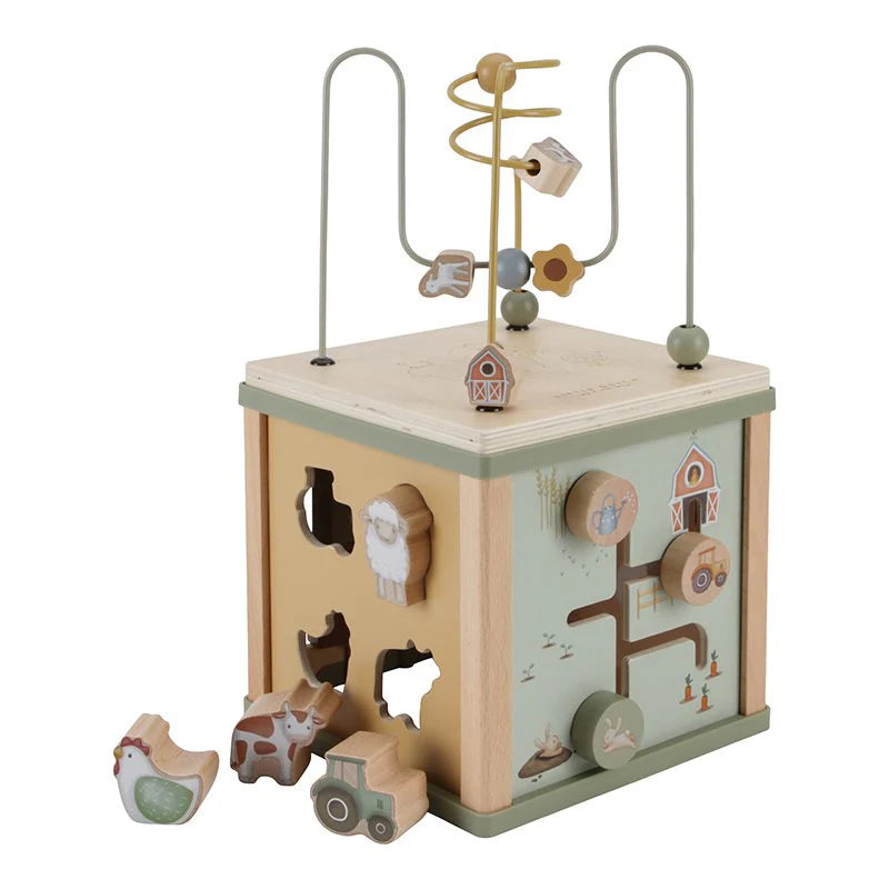 LITTLE DUTCH ACTIVITEITENKUBUS LITTLE FARM FSC