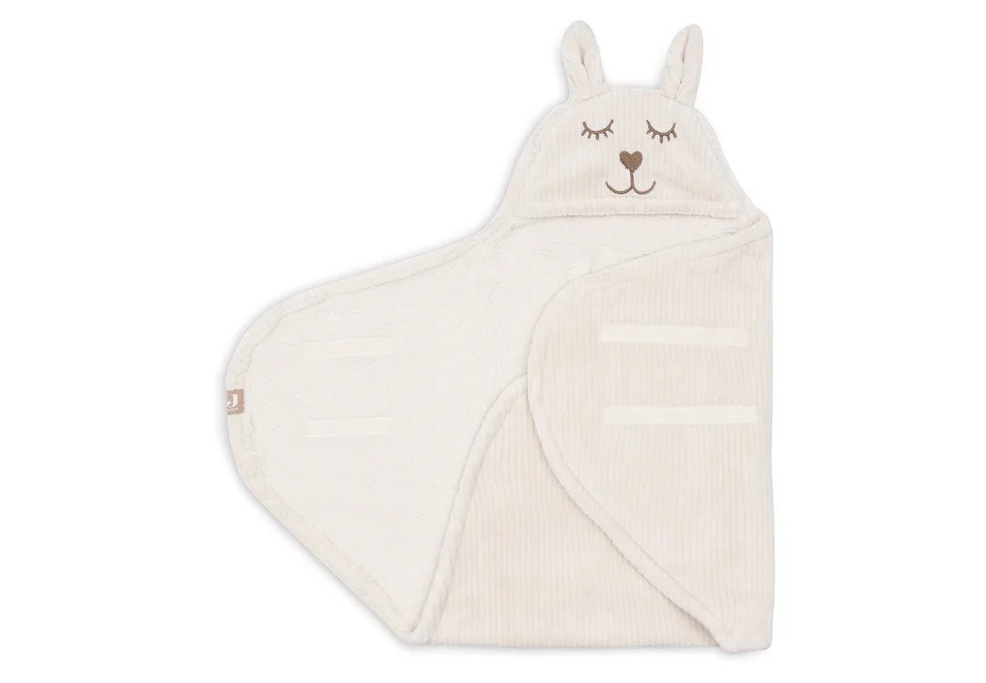 JOLLEIN WIKKELDEKEN BUNNY CLOUDY RIB - OATMEAL