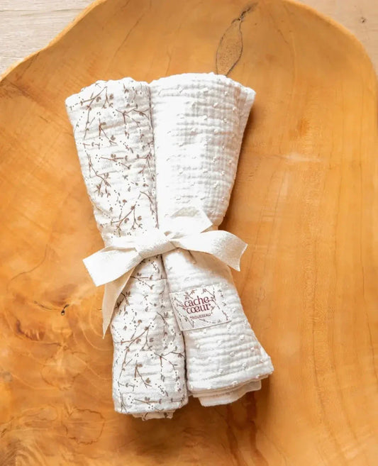 CACHE COEUR SWADDLES 2 STUKS