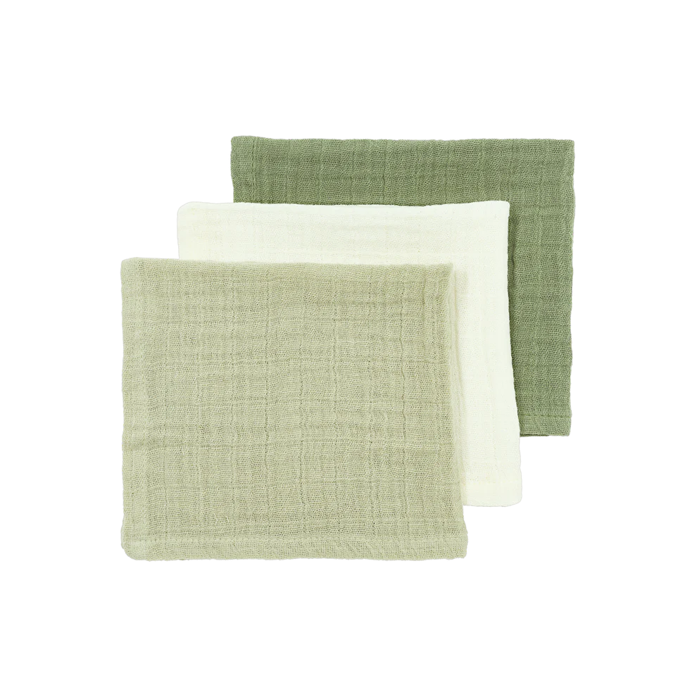 -MEYCO HYDROFIELE DOEKEN NATUREL/SOFT OLIVE/OLIVE GREEN