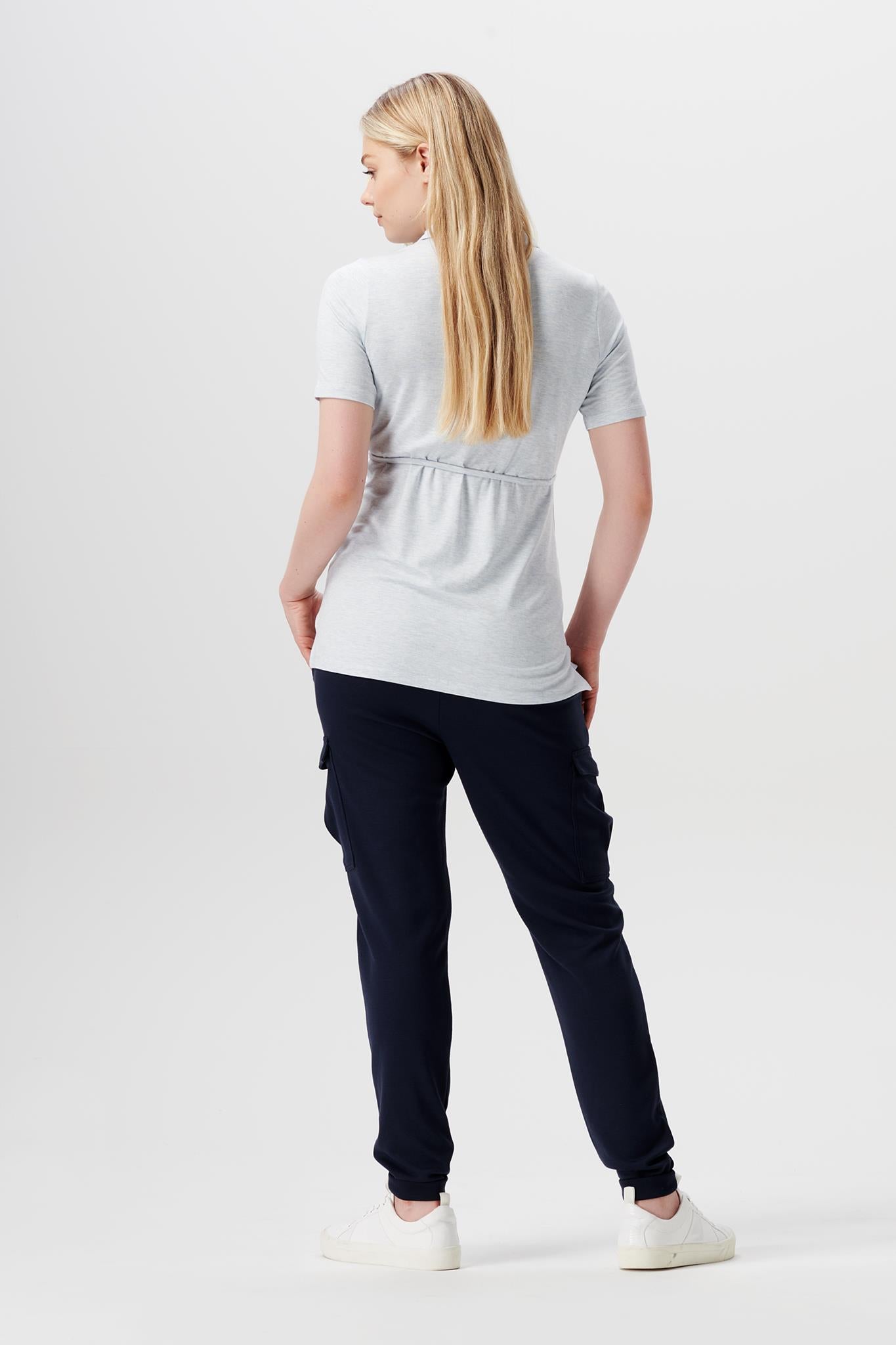 ESPRIT T-SHIRT NURSING LIGHT BLUE MAAT M