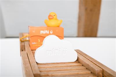 MINI U BADBRUISBALLEN WOLK /3 STUKS