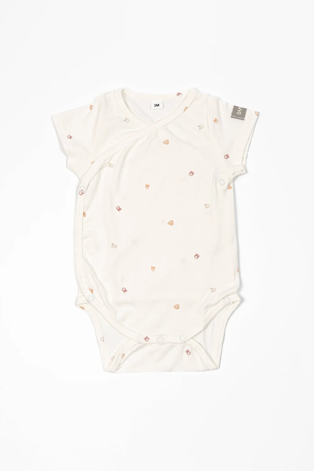 BAMBOOM ROMPER/BODY KORTE MOUW