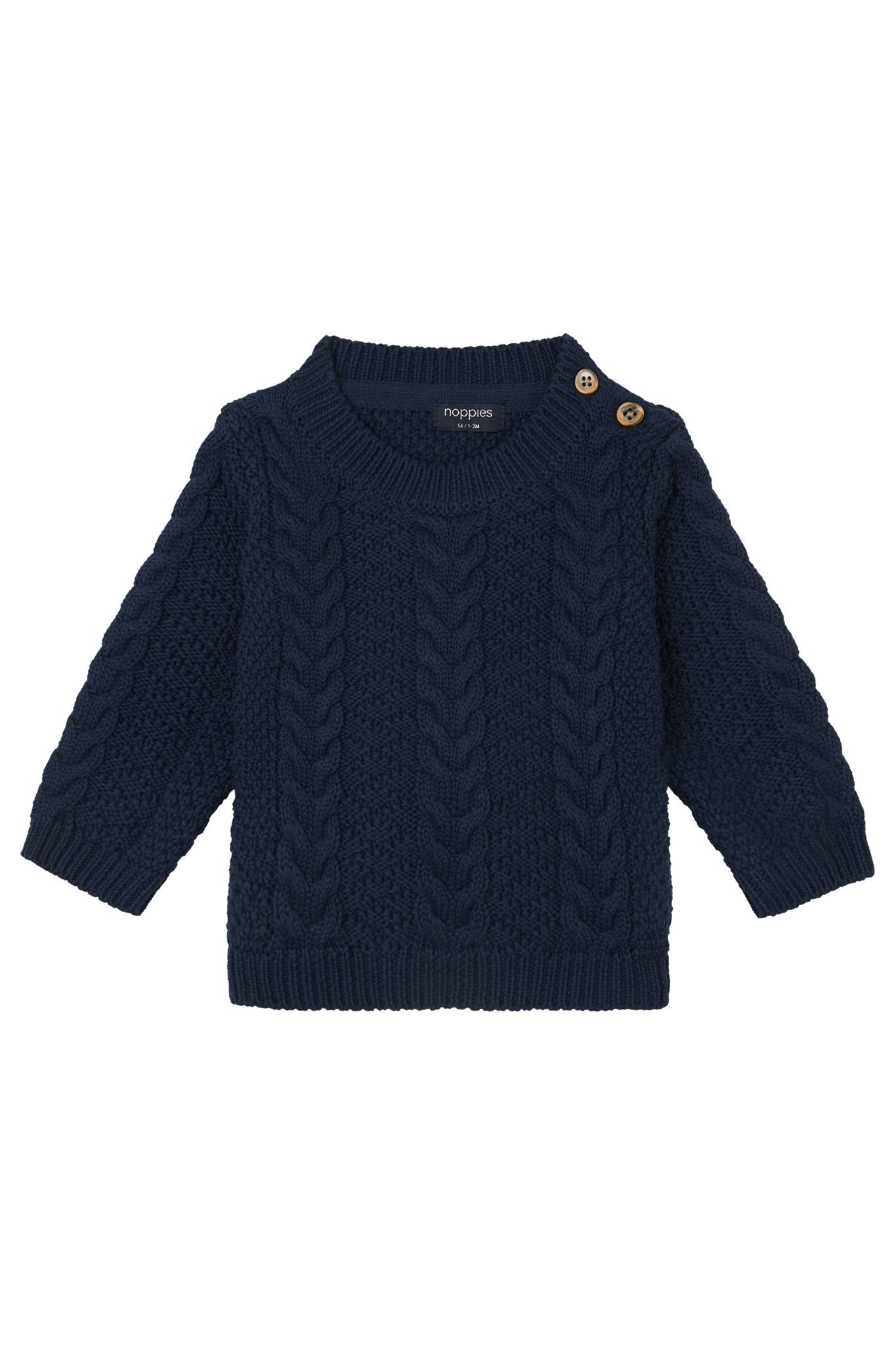 NOPPIES GASCONES PULLOVER BLACK IRIS