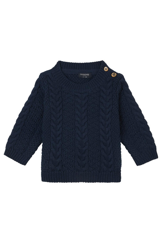 NOPPIES GASCONES PULLOVER BLACK IRIS