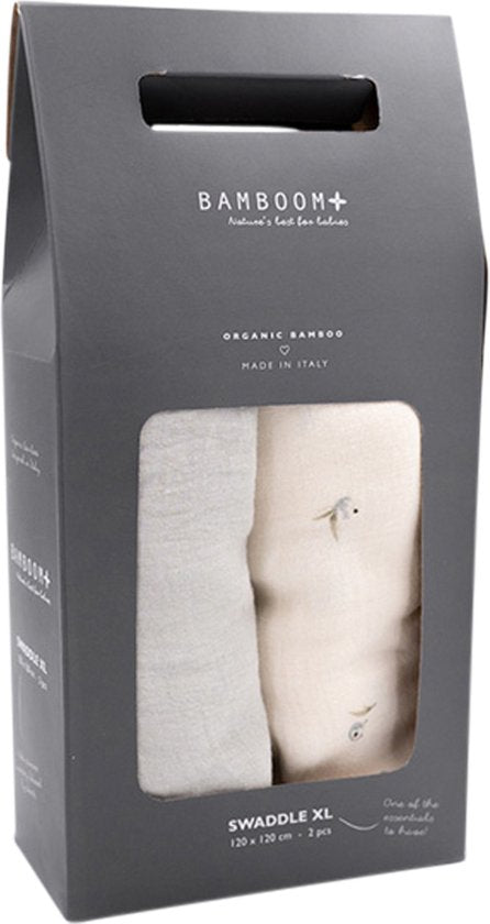 BAMBOOM SWADDLE MUSLIN XL 2PACK