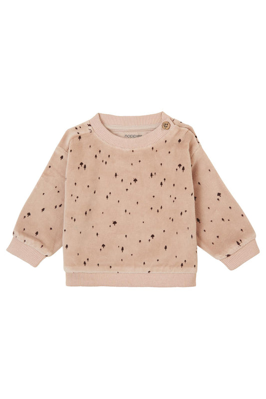 NOPPIES GASPE UNISEX SWEATER MUSHROOM