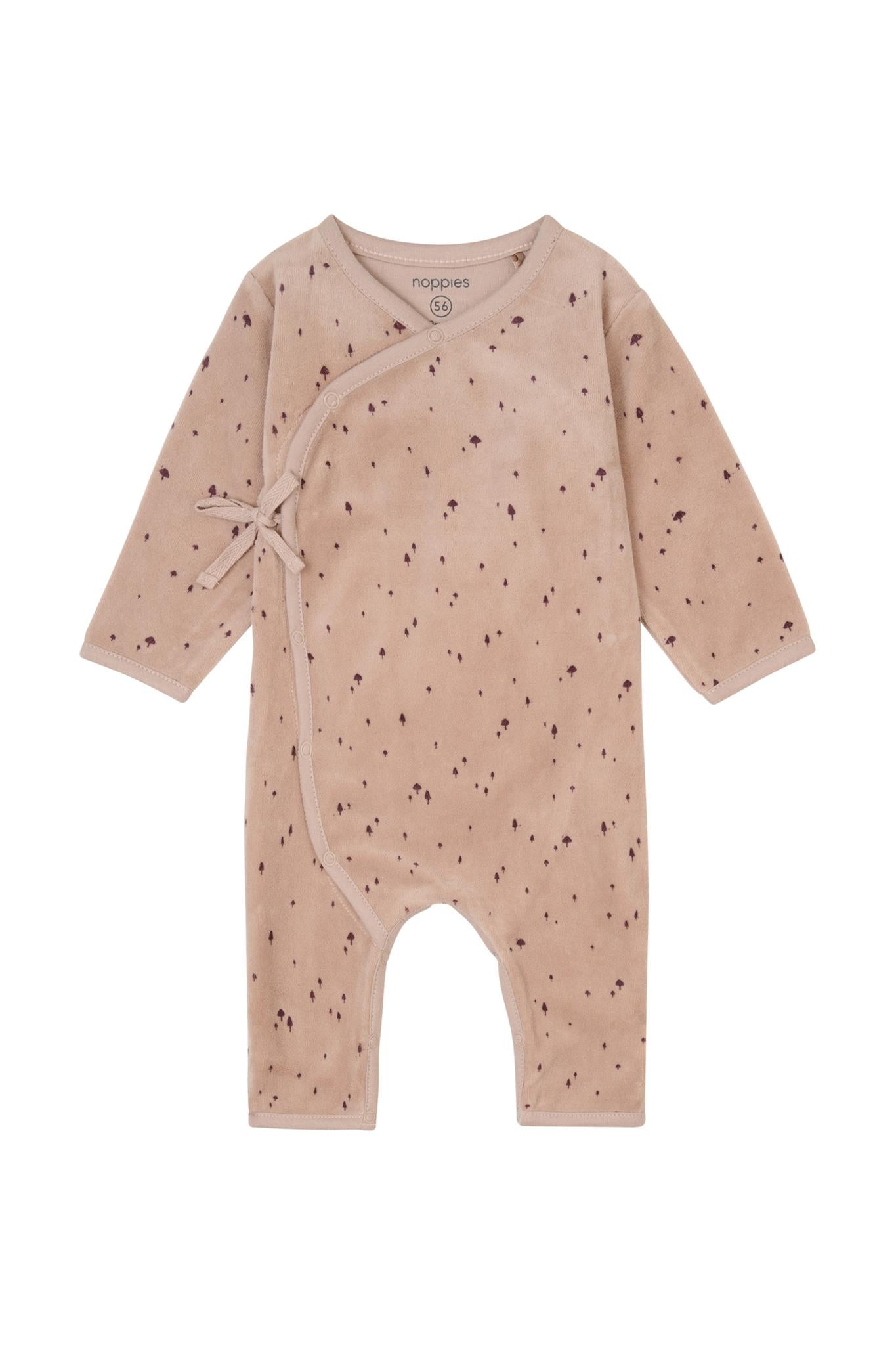 NOPPIES GARIBO PLAYSUIT UNISEX MUSHROOM