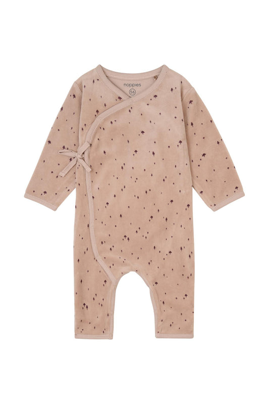 NOPPIES GARIBO PLAYSUIT UNISEX MUSHROOM