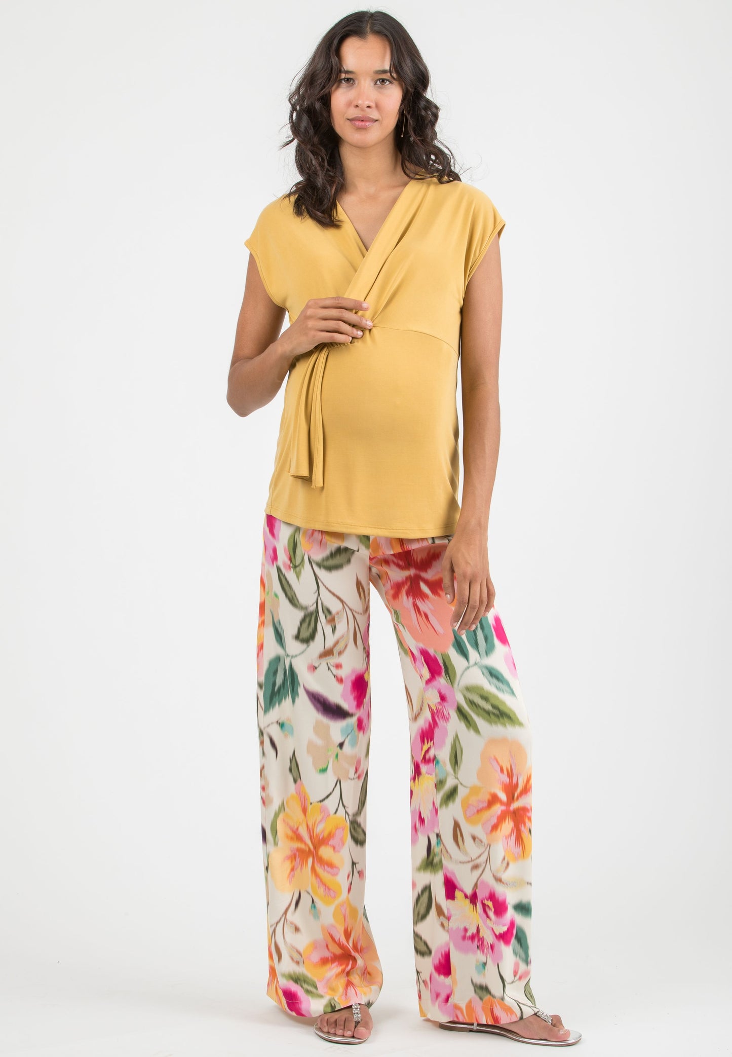 ATTESA LOUISE TOP MUSTARD