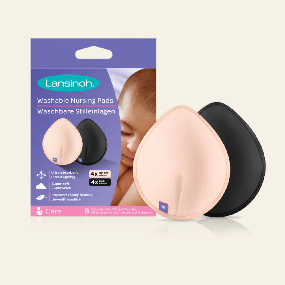 LANSINOH WASBARE BORSTCOMPRESSEN BAMBOO