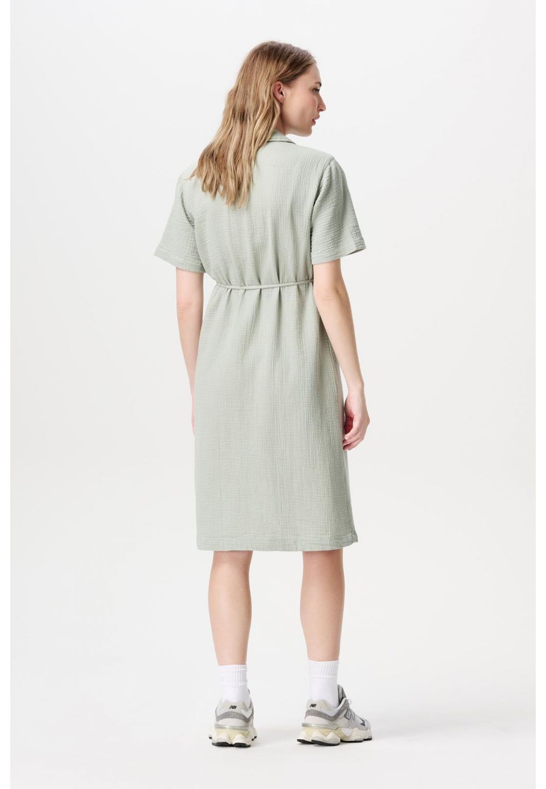 NOPPIES CRUZ NURSING DRESS ICEBERG GREEN