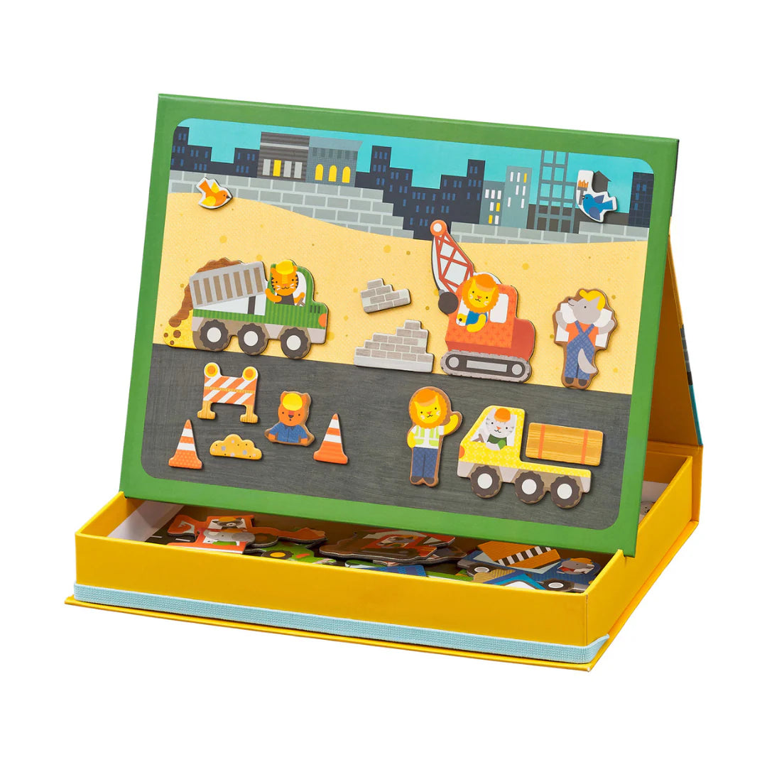 PETIT COLLAGE CRAFTS MAGNETISCH SPEELDOSS BOUWWERF