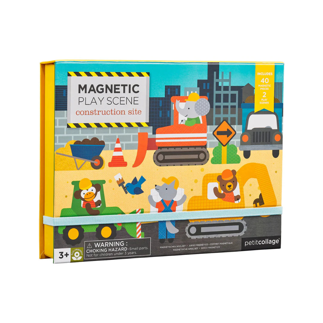 PETIT COLLAGE CRAFTS MAGNETISCH SPEELDOSS BOUWWERF