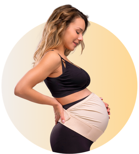 CARRIWELL ADJUSTABLE SUPPORT BELT HONEY