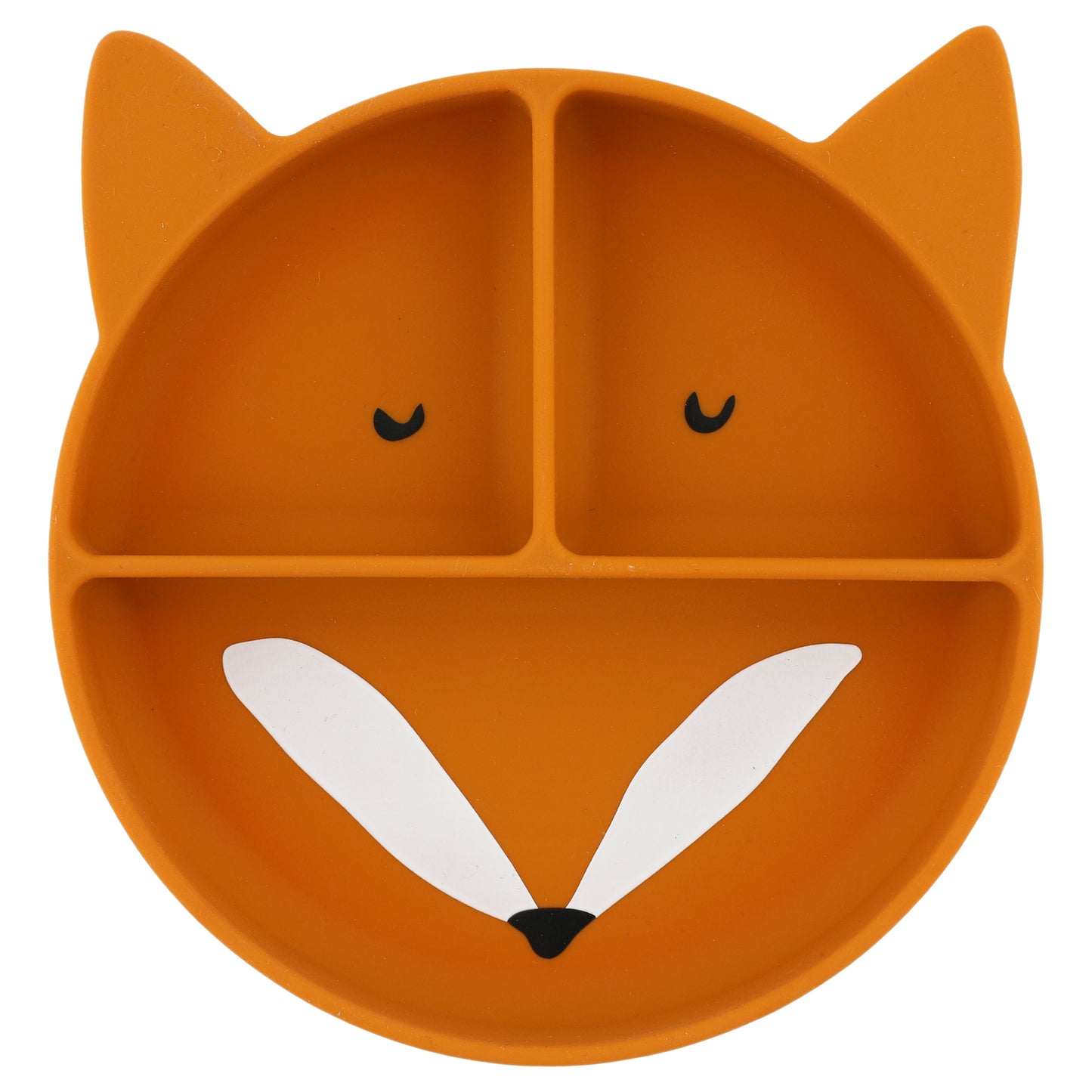 TRIXIE SILICONEN BORD MET VAKJES EN ZUIGNAP MR. FOX