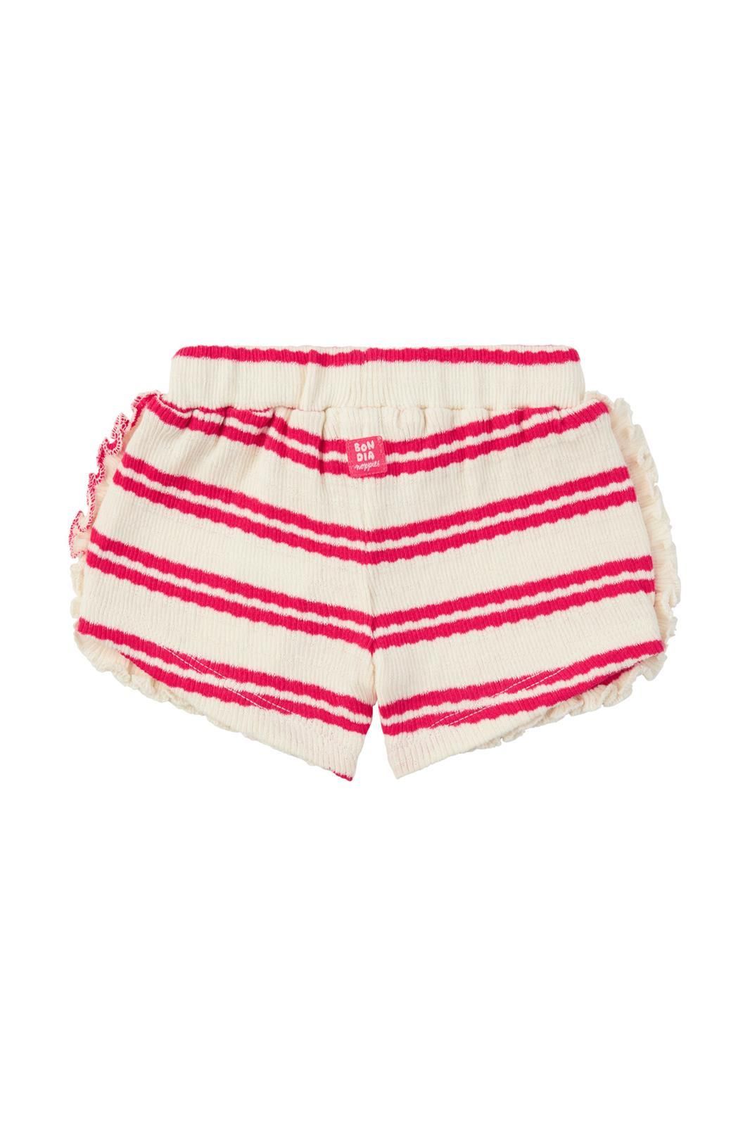 NOPPIES SHORTS MONTECITO STRIPE PATTERN PINK