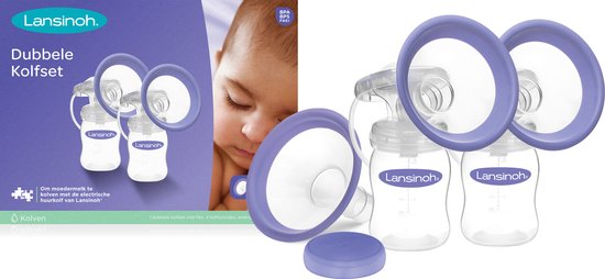 LANSINOH DUBBELE KOLFSET