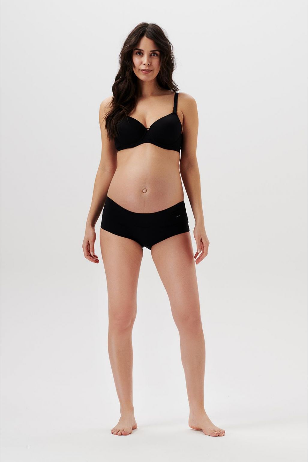 NOPPIES SHORTS COTTON BLACK