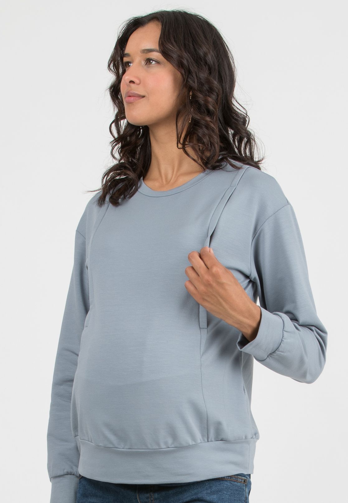 ATTESA FILIPPA TOP DENIM