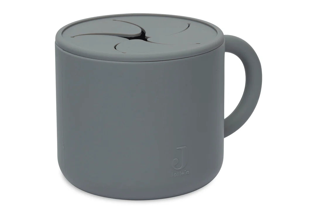 JOLLEIN SNACK CUP SILICONEN STORM GREY