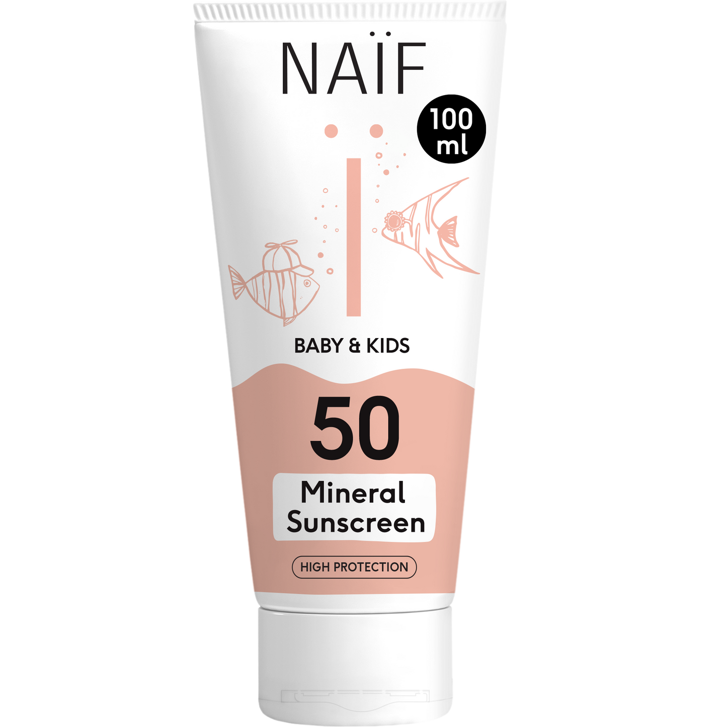 NAIF MINERALE ZONNEBRANDCREME SPF50 100ml