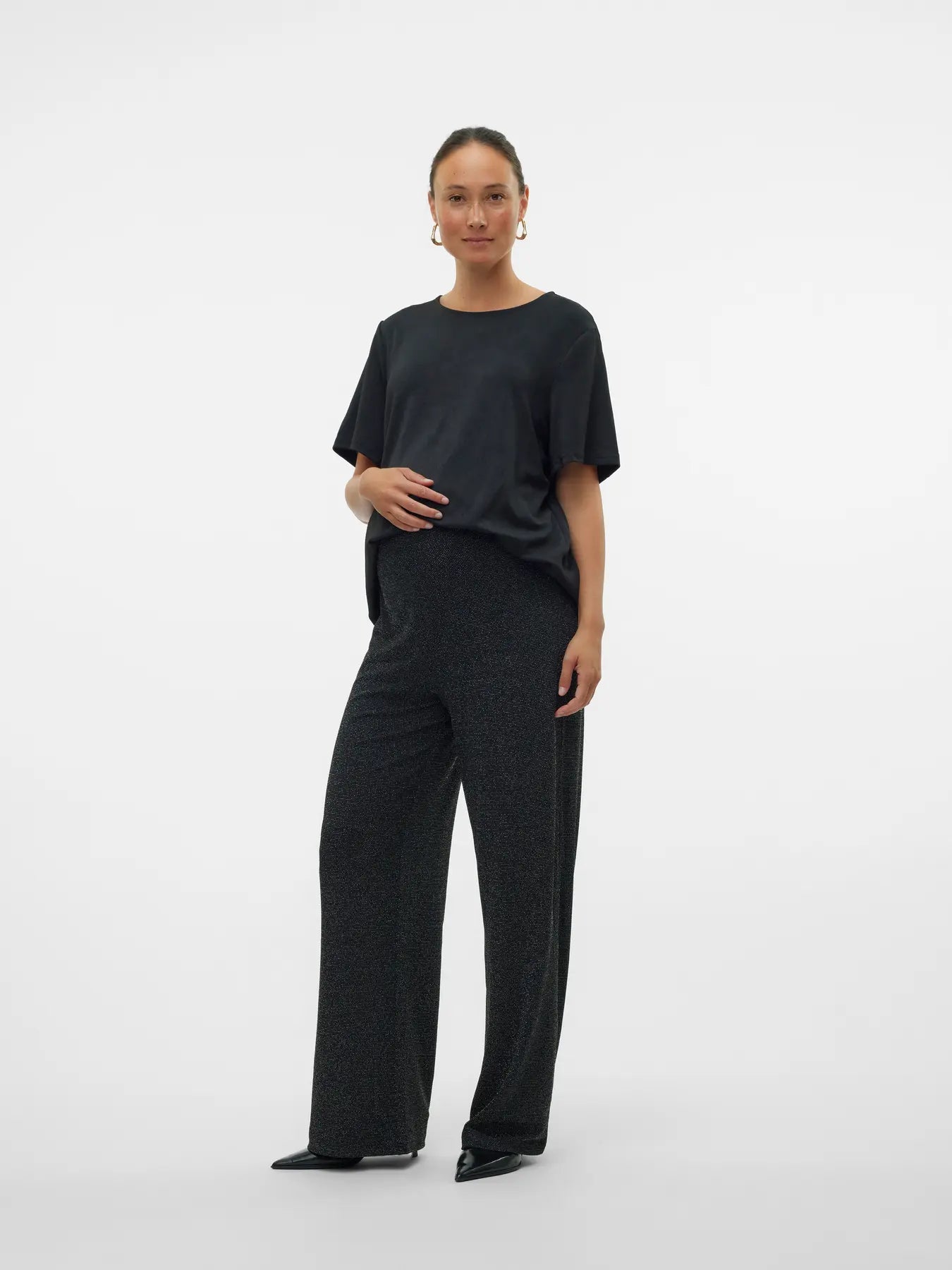 VERO MODA KANVA GLITTER WIDE PANTS