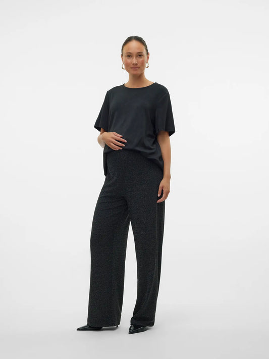VERO MODA KANVA GLITTER WIDE PANTS