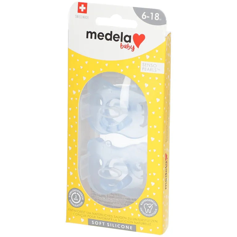MEDELA BABY SOFT SILICONE FOPSPEEN 6-18 MND