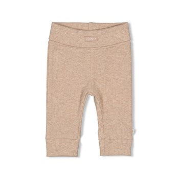 FEETJE BROEK RIB THE MAGIC IS IN YOU TAUPE MELANGE