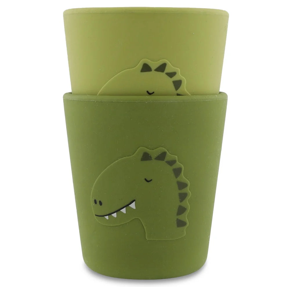 +TRIXIE SILICONEN BEKER 2-PACK DINO