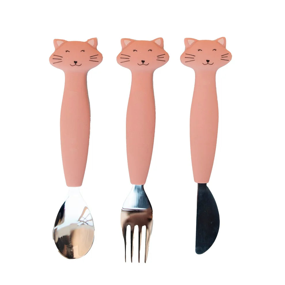 **TRIXIE SILICONE EETSET 3-PACK KAT