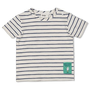 FEETJE T-SHIRT STREEP - SEASIDE HAPPINESS