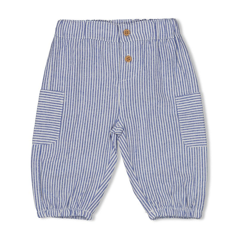 FEETJE BROEK STREEP CHAMBRAY - SEASIDE HAPPINESS