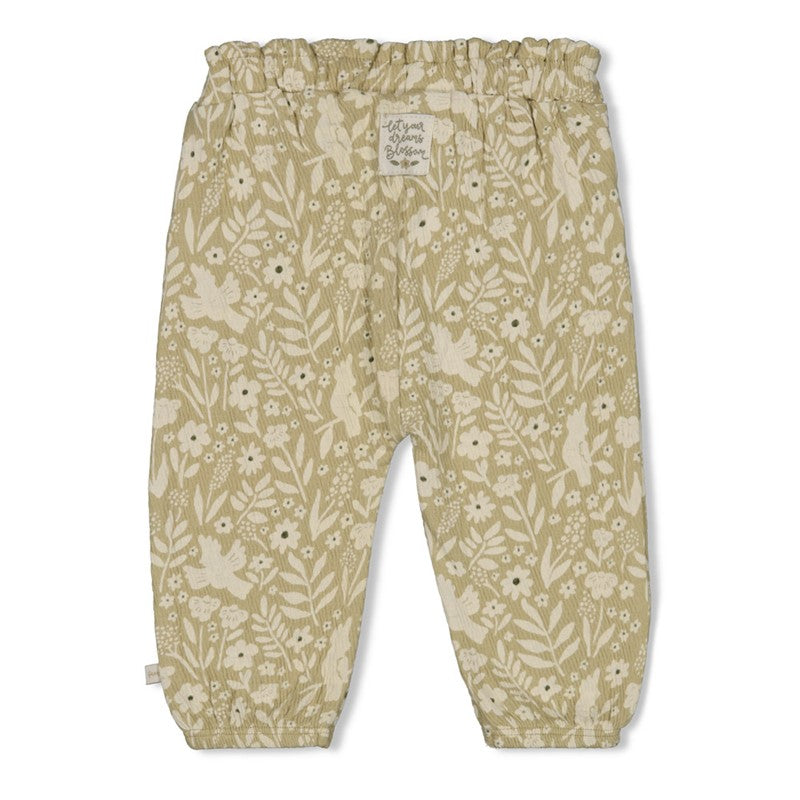 FEETJE BROEK CRINKLE AOP - LET YOUR DREAMS BLOSSOM