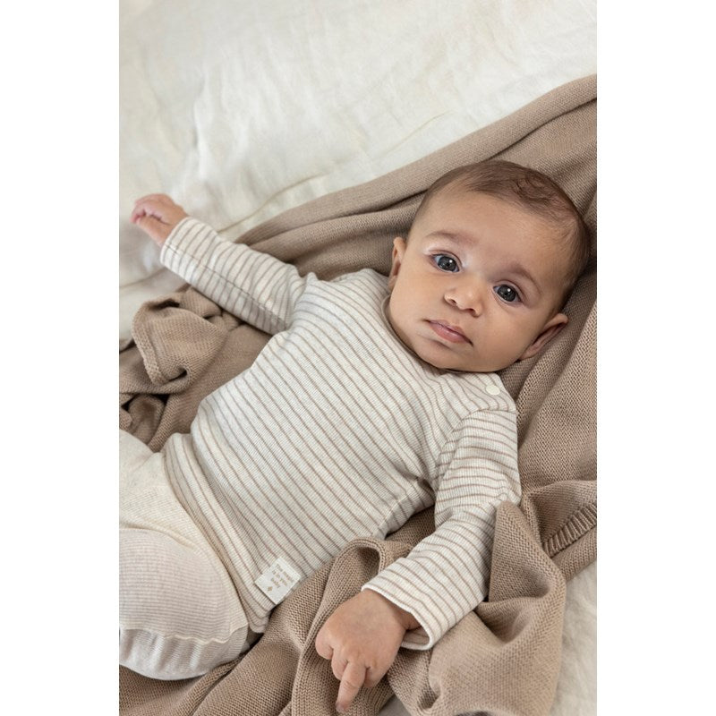 FEETJE BROEK RIB THE MAGIC IS IN YOU OFFWHITE