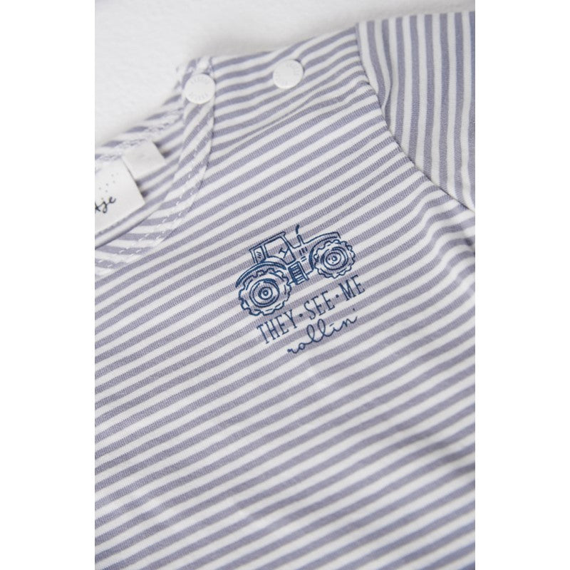 FEETJE T-SHIRT STREEP FARM LIFE