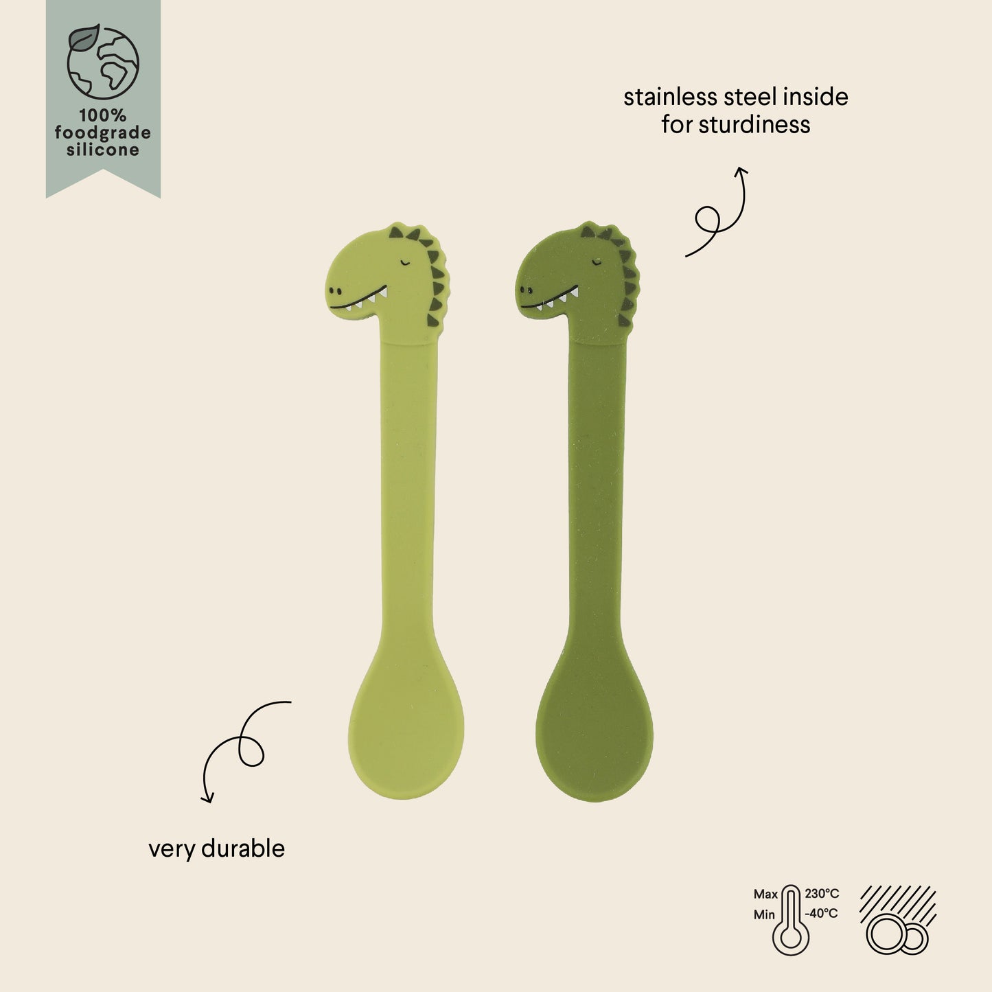 TRIXIE SILICONE LEPEL 2-PACK