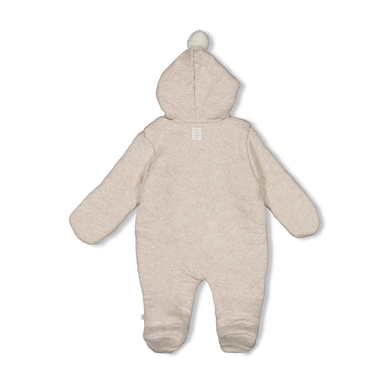 FEETJE PAK MET CAPUCHON THE NEUTRALS TAUPE