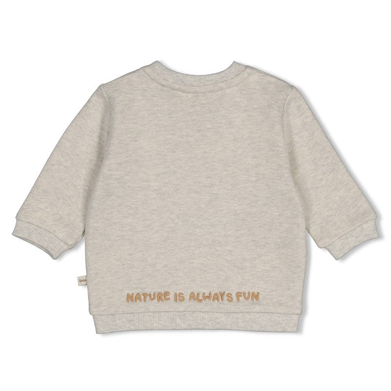 FEETJE SWEATER GRIJS - TINY TIMBER TALES