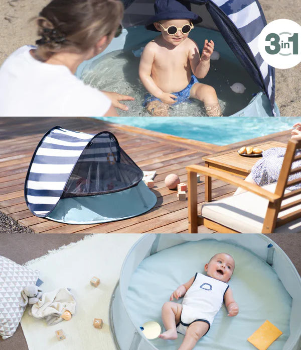 BABYMOOV AQUANI SPEELNEST/EXTRA BED/ZWEMBADJE