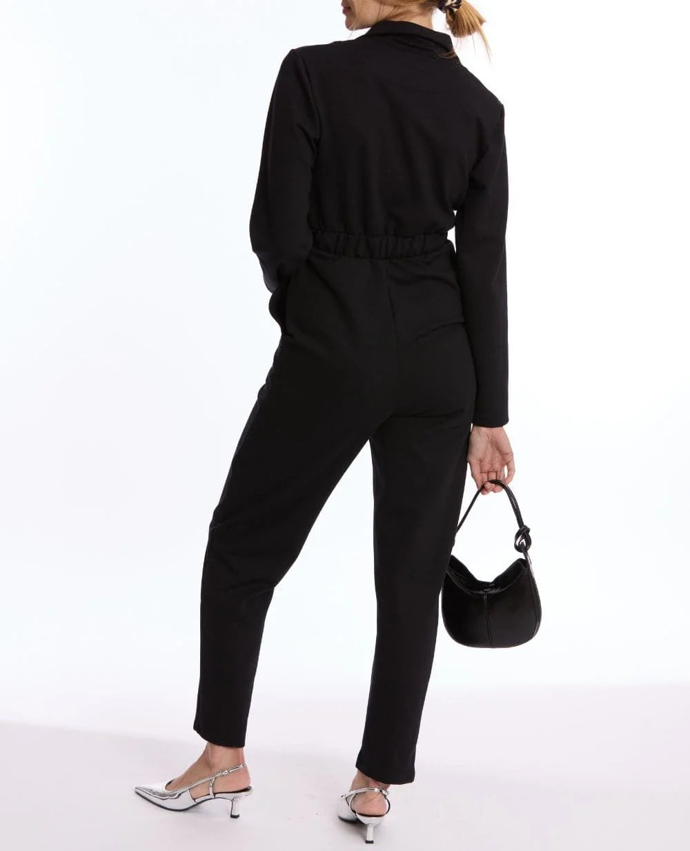 CACHE COEUR PABLO WIDE LEG JUMPSUIT BLACK