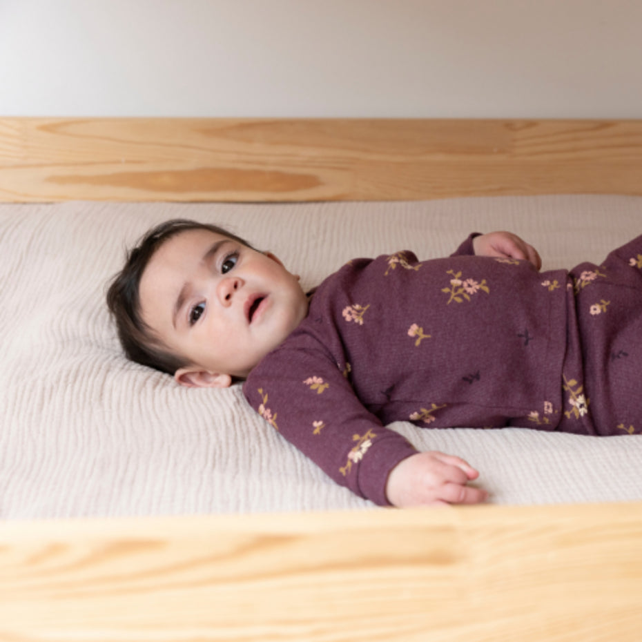 FEETJE PYJAMA BONNIE BOUQUET-WIJN MELANGE