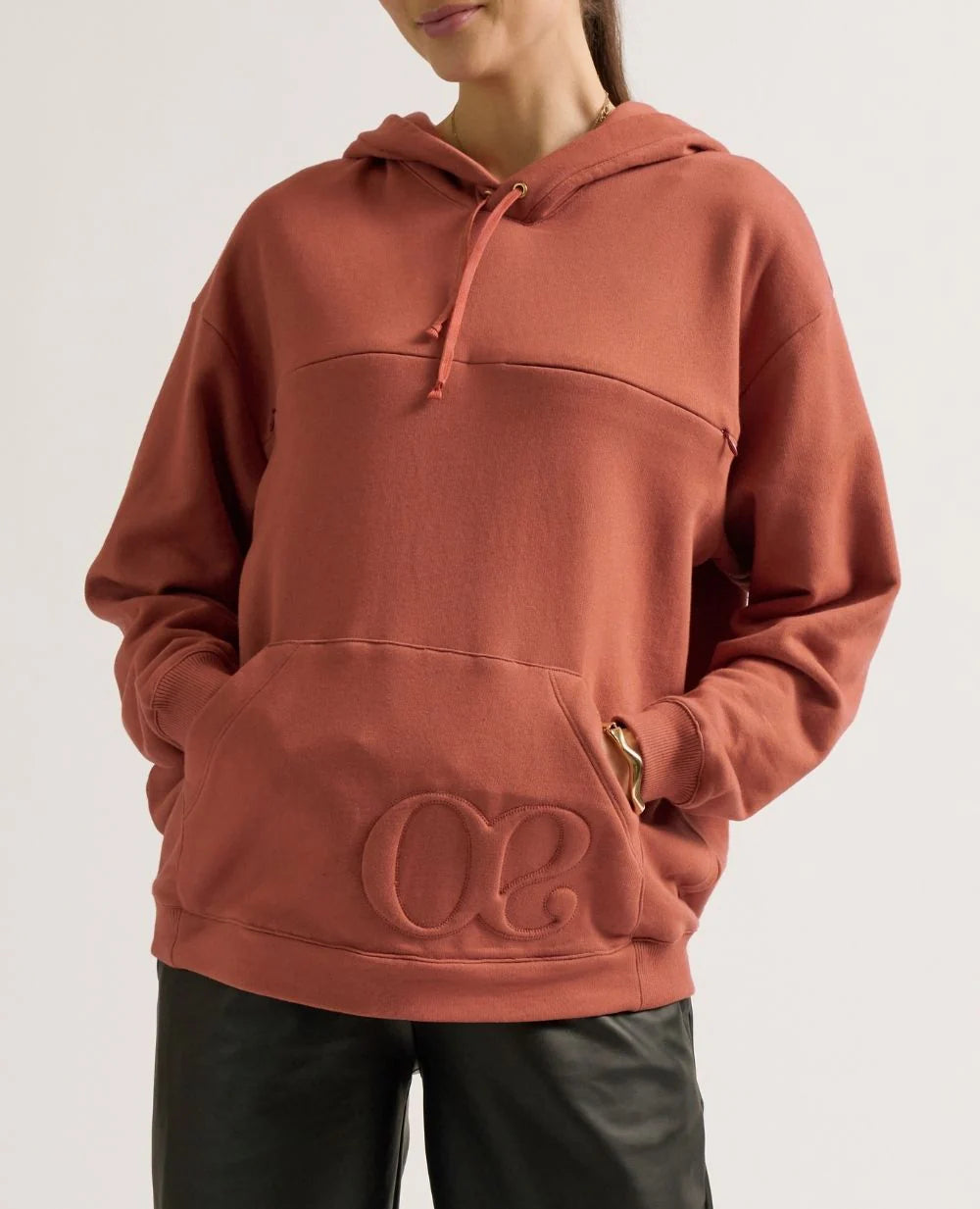 CACHE COEUR BOSTON HOODIE TERRACOTTA