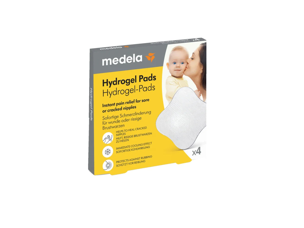 MEDELA HYDROGEL PADS 4PACK