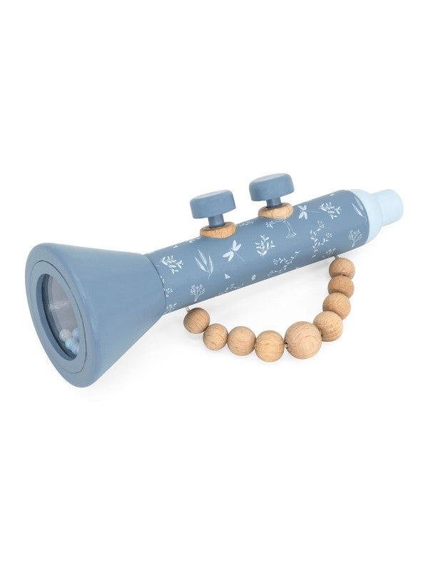 LABEL LABEL WOODEN TRUMPET