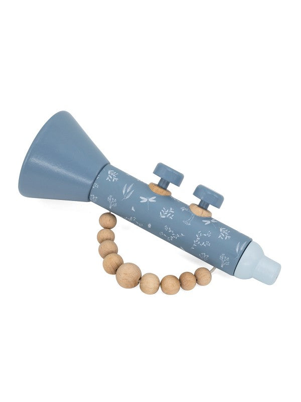 LABEL LABEL WOODEN TRUMPET