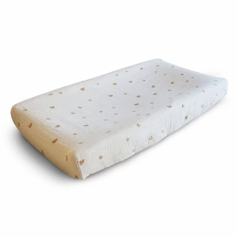 MUSHIE MUSLIN CHANGING PAD COVER