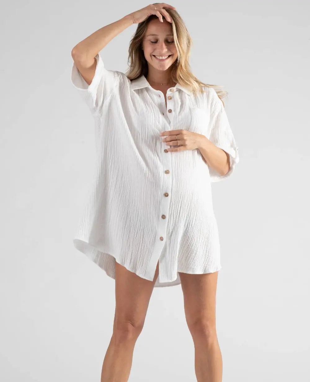 CACHE COEUR BERTILLE MATERNITY DRESS